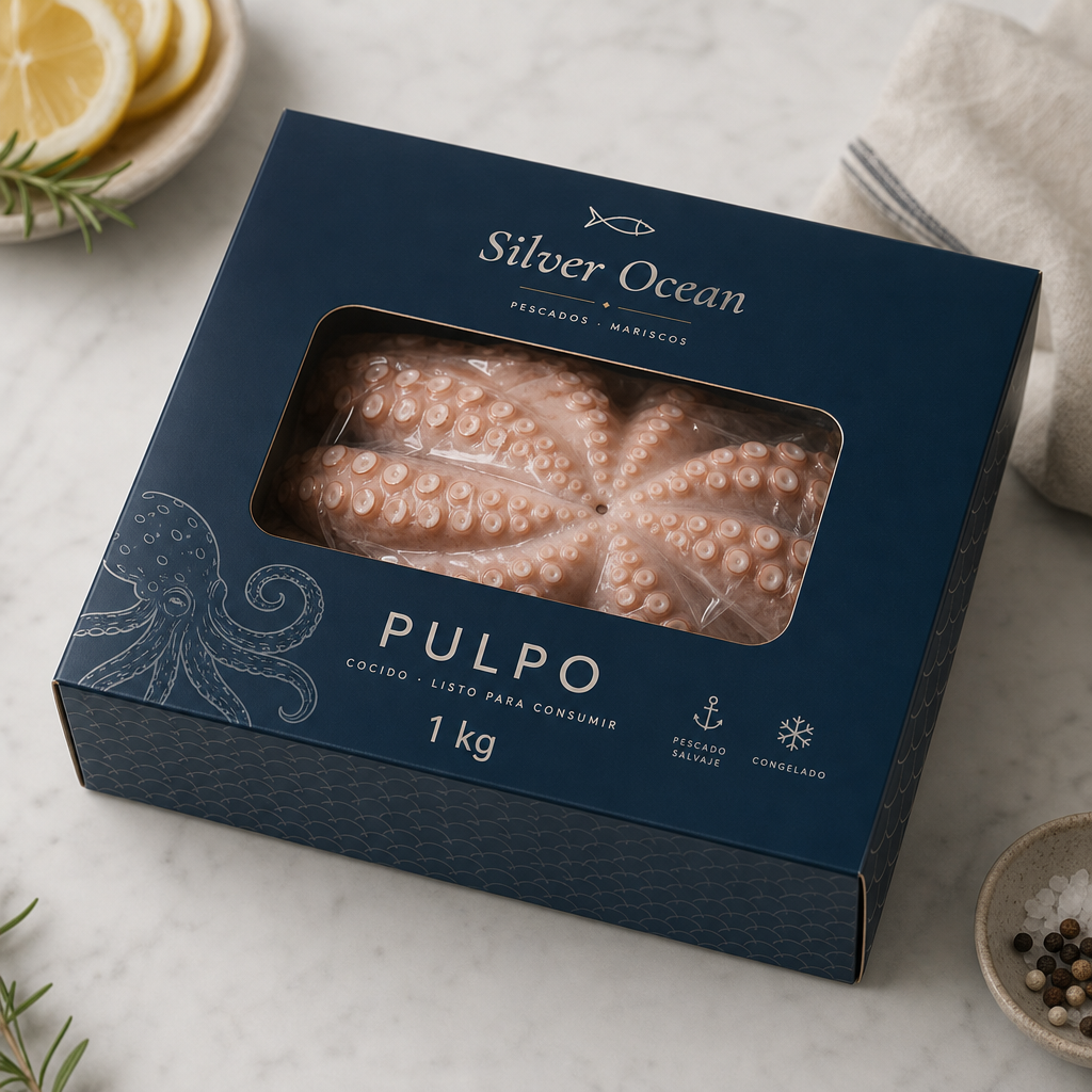 Pulpo Silver Ocean